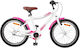 vidaXL 24" Kids Bicycle City Pink