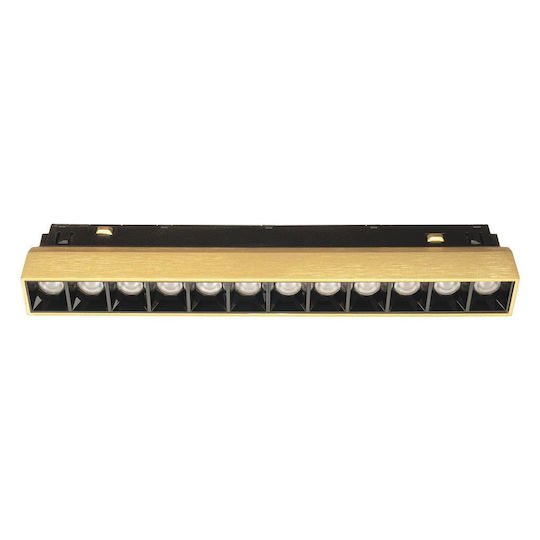 Zambelis Lights Commercial Linear LED Ceiling Light 8W L22xD4.5xH2.3cm