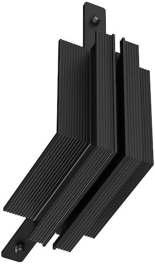 Γωνια Μαγνητικη Ραγα Outer Corner 90o Vertical 10.5x10.5cm Ν 25135