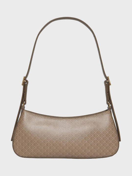 Calvin Klein Coated Emblem Women's Bag Shoulder...