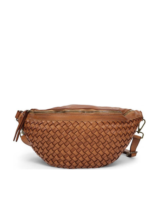 Passaggio Leather Кожена Дамска Чанта През Рамо...