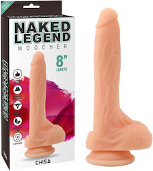 Chisa Novelties Naked Legend Moocher Ρεαλιστικό Dildo με Βεντούζα Flesh 22cm