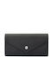 Michael Large Women's Wallet Classic Black