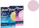 Favini Series Se 5 Envelopes 120g/m2 + 5 Cards 250g/m2 Pink 05 17x17 Ch