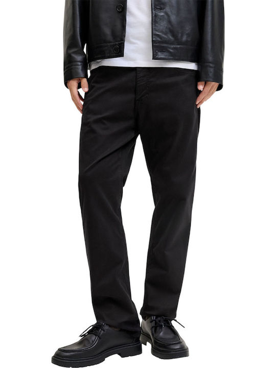 Jack & Jones Παντελόνι Ελαστικό Black
