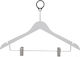 Set 40 Cârlige De Hotel Dispozitive Anti-furt Cleme Metalice Unicutil Albe