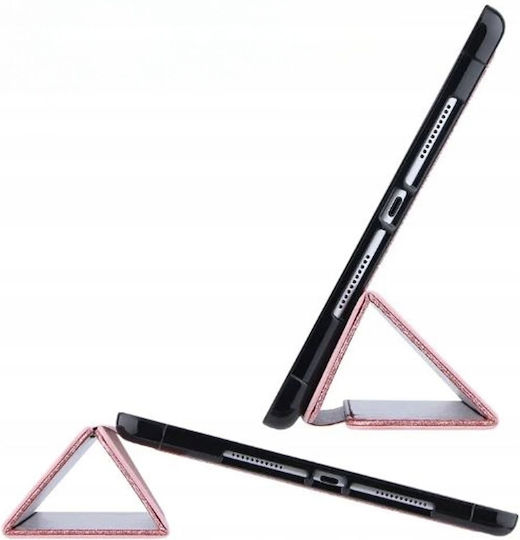 Case Ipad Pro 9,7 / Air 2 / Air 1 Magnetischer Verschluss Rosa Glitzer