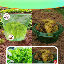 Slug Protection Collar Barrier 12 Pcs Plant Bags 12 Pcs