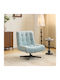 Fl820 Relax Armchair Swivel Mint Green 71x82x86cm