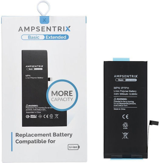 Ampsentrix Συμβατή Μπαταρία Αντικατάστασης για iPhone 7 Plus