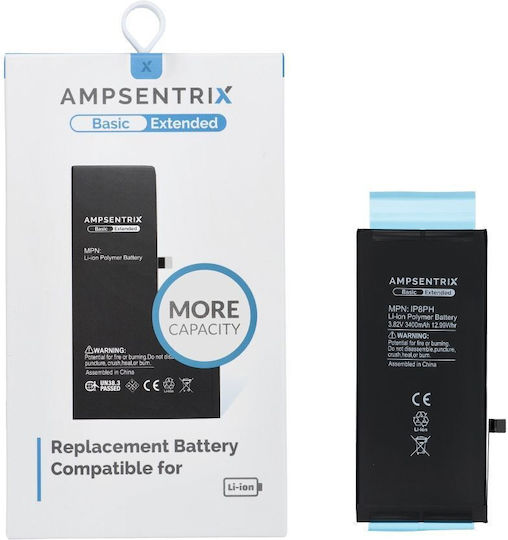 Ampsentrix Συμβατή Μπαταρία Αντικατάστασης για iPhone 8 Plus