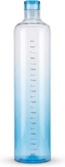 Dream House Μπουκάλι Νερού Γυάλινο με Βιδωτό Καπάκι 1200ml