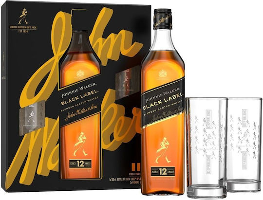 Black Label Blended Whisky 12 Jahre Schottlands 40% 700ml