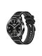 Υβριδικό Λουράκι Σιλικόνης 22 Χιλ Xiaomi Watch S3 2 Pro S2 S1 Μαύρο