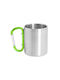 Guaya Mug Metallic Green 230ml