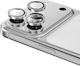 Hyperloq Neolens 360 Προστασία Κάμερας Tempered Glass Μαύρο για το iPhone 16 Pro