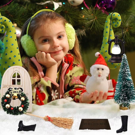 Set Miniature Christmas Accessories Christmas Decorations