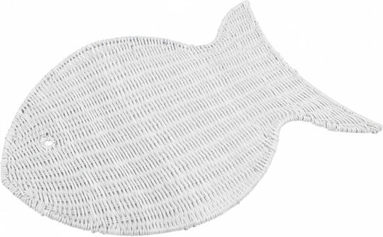 Polihome Fishy-leuko Placemats Rattan 1buc