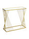 Konsolemit Spiegel Golden L75xB27.5xH71cm