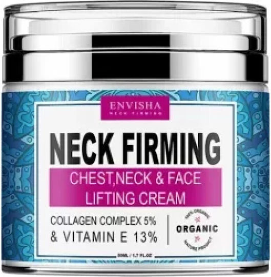 Cremă Colagen Vitamina E Gât Decolteu 50 Ml Envisha
