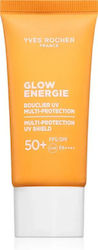 Schützende Tagescreme SPF 50+ Yves Rocher Glow Energie 30 ml Schützende Tagescreme SPF 50+ Yves Rocher Glow Energie 30 ml