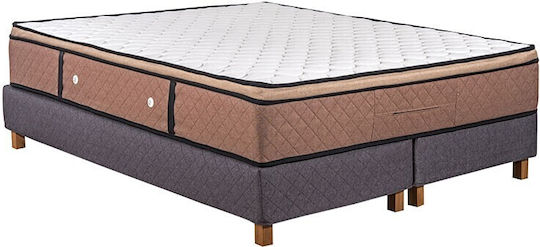 KS Kouppas Reborn Διπλό Ανατομικό Στρώμα 150x190x30cm με Ανεξάρτητα Ελατήρια & Ανώστρωμα