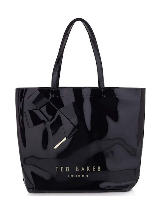 Ted Baker Дамска Чанта Шопър През Рамо Черна