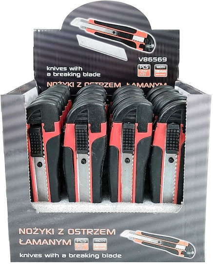 Set 24 Cutters 18 Mm Blade Verke V86569
