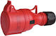 Portable Socket 32a 4p 400v Red Twist Gpp Type B 32/4 Ip44 921886