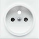 Kontakt-Simon Power Socket White 1pcs