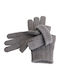 Gray Gestrickt Handschuhe