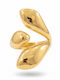 Damen Ring aus Stahl