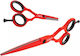 Set 2 Foarfece de Tuns Oțel 420 Kiepe Red Passion 5.5 Inch