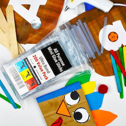 Hot Glue Sticks Clear Adhesive Refills 0.8kg 7x100mm 200 Pieces Hot Glue Sticks Clear Adhesive Refills 0.8kg 7x100mm 200 Pieces