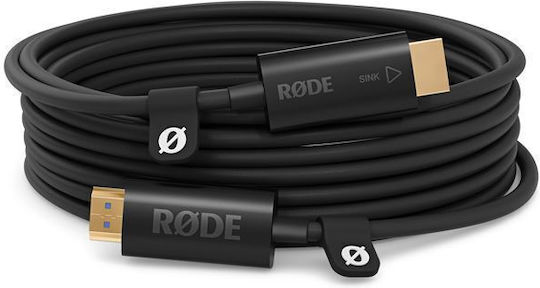 Rode Cable HDMI male - HDMI male 10m Μαύρο