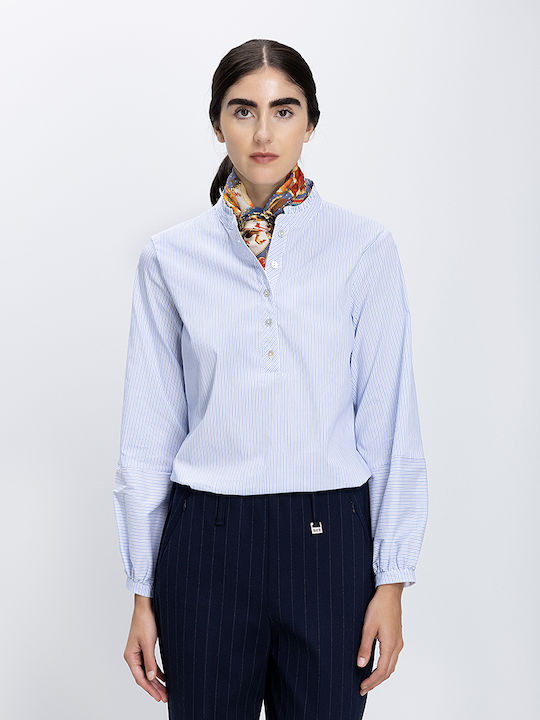 Bianca Di Bluza Albastru Deschis Bianca Di Bluza Albastru Deschis