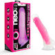 Blush Glass Dildo With Suction Cup Pink