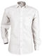 Langärmlig Hemd White