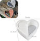 Silicone Mold Heart Half Container Hollow 16x15.3x5.1cm