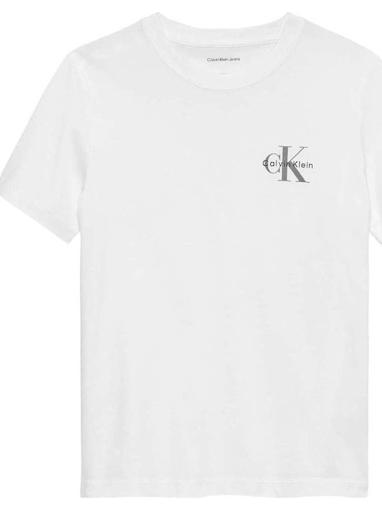 Calvin Klein Παιδικό T-shirt Λευκό
