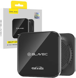 Blavec Bcp-01 Wireless Carplay Android Auto Ai Box Usb A Type-C Cables Cpaabcp01-bwb Wireless Car Adapter Black Blavec Bcp-01 Wireless Carplay Android Auto Ai Box Usb A Type-C Cables Cpaabcp01-bwb Wireless Car Adapter Black