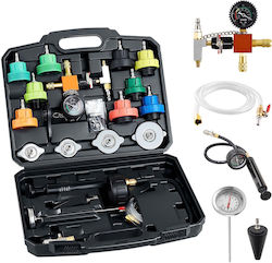 Vevor Werkzeugsatz Drucktest für Kühlsystem 28 Stück 4 Adapter Weltweite Anwendung Srqylcshlqyt566o4001v0 Vevor Werkzeugsatz Drucktest für Kühlsystem 28 Stück 4 Adapter Weltweite Anwendung Srqylcshlqyt566o4001v0