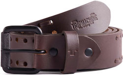 Trip Machine Men's Leather Tabac Brown Belt