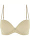 Push Up Strapless Bra Beige