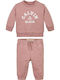 Kids Sweatpants Set Pink