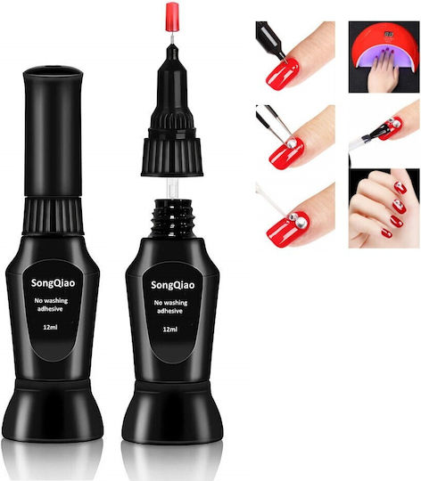 Lipici Design Pentru Unghii Uv Charms Și Strass 12ml