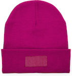 Mütze Beanie Unisex Beanie Gestrickt in Fuchsie...