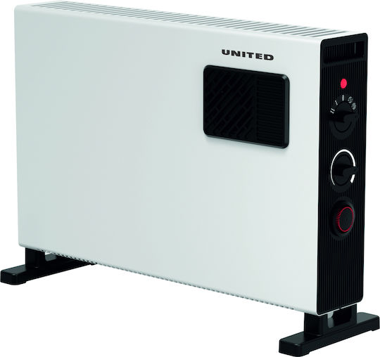 United Uhc-929 Boden-Konvektorheizung 2000W Weiß