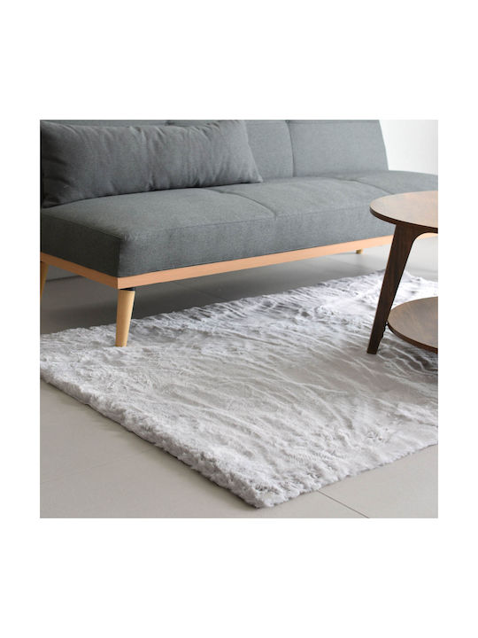 Ravelia Rutschfest Pelzige Light Grey