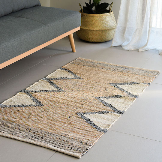Ravelia Χαλί Ψάθινο 70x140cm Καφέ